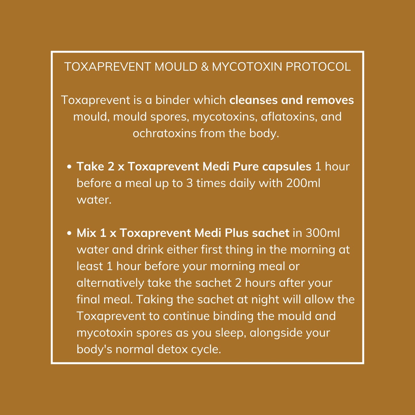 Mould, Mycotoxins, Aflatoxins and Ochratoxins | Full Body Detox Health Pack & Protocol