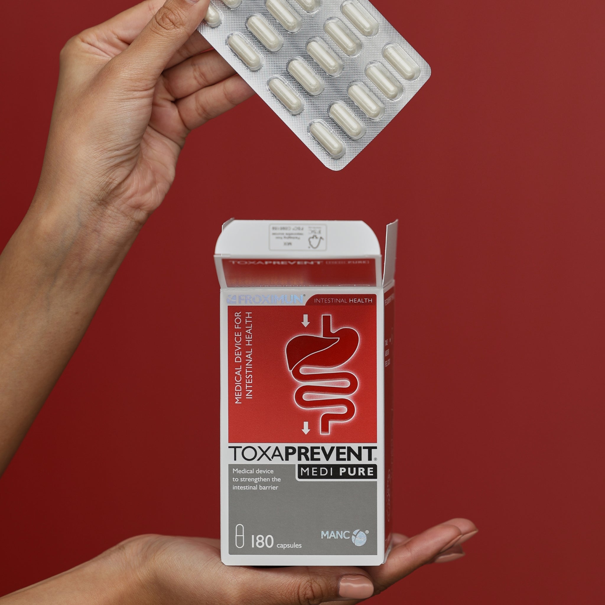 Toxaprevent Medi Pure Capsules (Lower GI: Intestines & Colon)