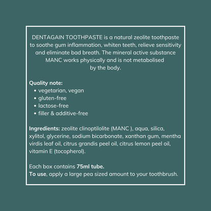 DentaGain Natural & Sensitive Toothpaste