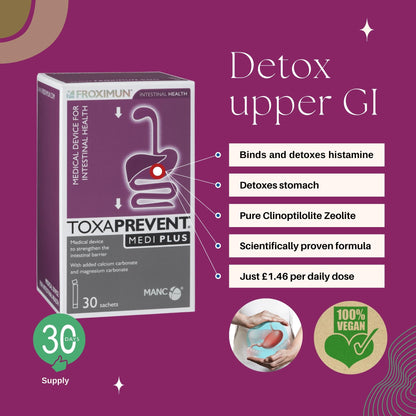 Toxaprevent Medi Plus Sachets (Upper GI: Mouth & Stomach)