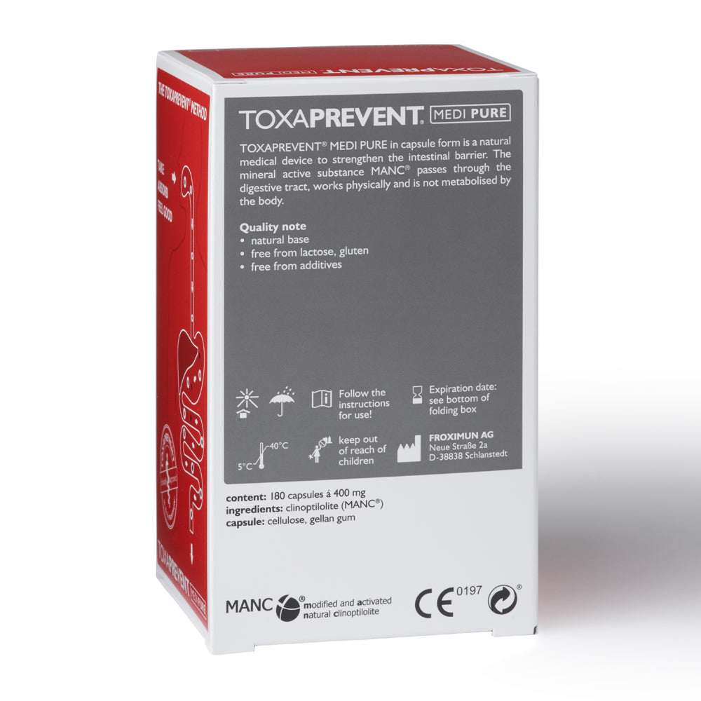 Toxaprevent Medi Pure Capsules (Lower GI: Intestines & Colon)